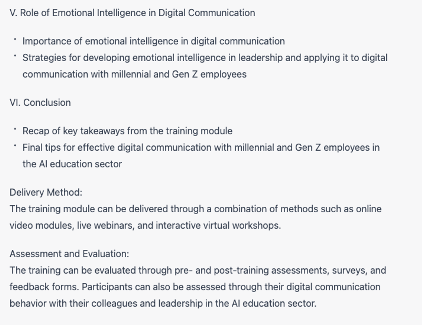  7 Strategic ChatGPT Prompts: Developing digital leadership training
