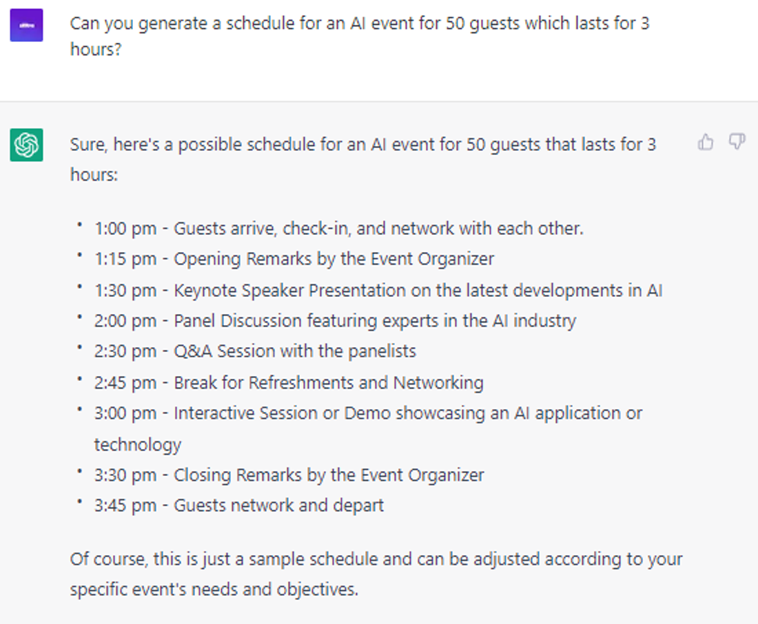  6 Advanced ChatGPT Prompts: Create a themed event plan